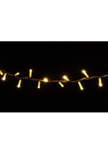 гирлянда внеш DELUX STRING 200LED 10m желт/бел IP44 EN - (90009096)