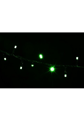 гирлянда внеш DELUX STRING 200LED 10m зелен/черн IP44 EN - (90009099)
