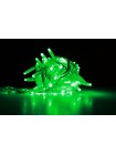 String light (ланцюг, пряма) Static (статичний, без мигання) білий кабель - 200 LED 10м - зелений