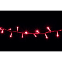 гірлянда зовн DELUX STRING 200LED 10m черв/біл IP44 EN - (90009101)