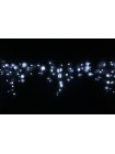 Icicle (бахрома) Static (статичний, без мигання) чорний кабель - 90 LED 2.0х0.5м - холодний білий