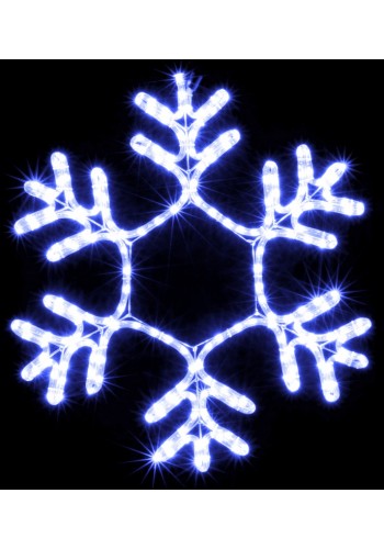 гирлянда внеш DELUX MOTIF Snowflake 55см синий EN IP44 - (90009087)