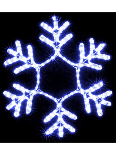 гирлянда внеш DELUX MOTIF Snowflake 55см синий EN IP44 - (90009087)