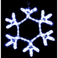 гирлянда внеш DELUX MOTIF Snowflake 40см синий IP44 EN - (90009085)
