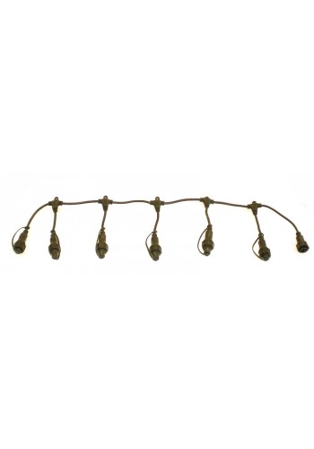 акс.гірл DELUX Connector T-type 6 вих IP44 new черн. EN - (90014156)