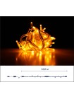 String light (ланцюг, пряма) Static (статичний, без мигання) білий кабель - 200 LED 10м - жовтий