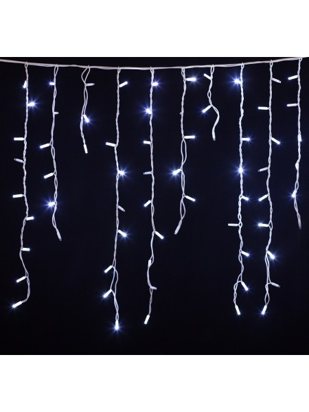 гирлянда внеш DELUX ICICLE 126LED 2x0.9m 42flash бел/бел IP44 EN - (90009062) гирлянда внеш DELUX ICICLE 126LED 2x0.9m 42flash бел/бел IP44 EN - (90009062)