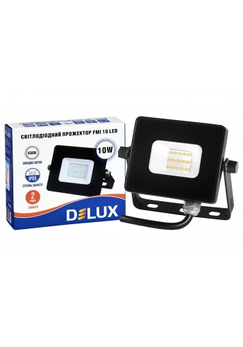 світлодіодний прожектор DELUX FMI 10 LED 10Вт 6500K IP65 - 90015133