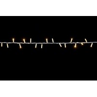 гирлянда внеш DELUX STRING 200LED 10m тепл. белый/бел IP44 EN - (90009105)