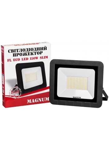 світлодіодний прожектор MAGNUM FL ECO LED 150Вт slim_6500К_IP65 - 90014090