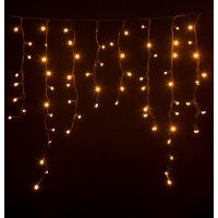 гирлянда внеш DELUX ICICLE 120LED 2x0.9m тепл. бел/черн IP44 EN - (90009072)