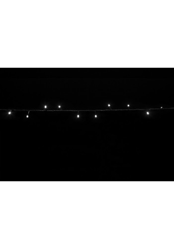 гірлянда зовн DELUX STRING 200LED 20m білий/черн IP44 EN - (90009110)