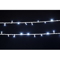 гірлянда зовн DELUX STRING 200LED 20m білий/біл IP44 EN - (90009108)