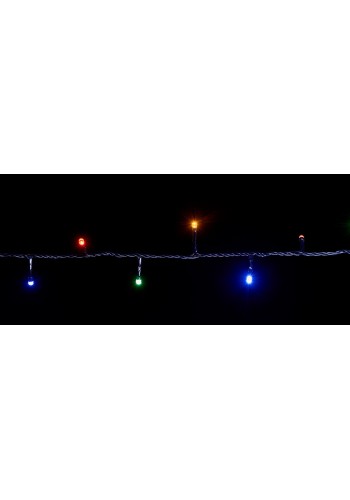 гирлянда внутр DELUX STRING С 100LED 5m мулт/черн IP20 - (90009496)