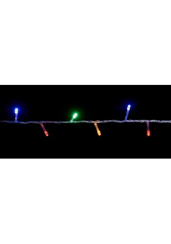 гірлянда внутр DELUX STRING З 200LED 10m Мулто/прозо IP20 - (90009499)