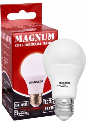 світлодіодна лампа MAGNUM BL 60 10Вт 6500K 220В E27 - (90011745)