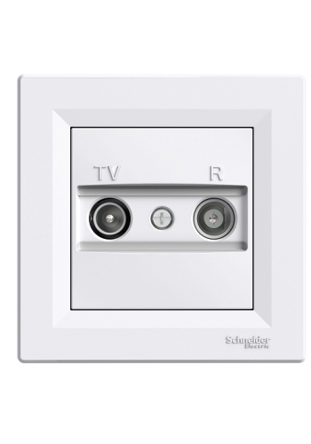 роз SCHNEIDER ASFORA EPH3300121 TV-R концевая (1 дБ) белая