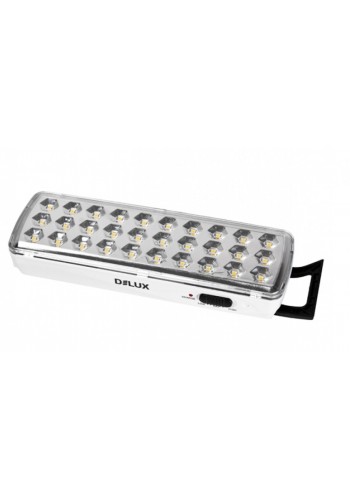 светильник светодиодный аварийный REL-501LED (3.7V1,2Ah) 30 LED 2 Вт 202x68x40 акумуляторный - (90008960)