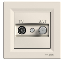 роз SCHNEIDER ASFORA EPH3400123 TV/SAT конц.(1 дБ) крем