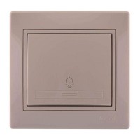 Кнопка дзвінка Mira 701-0303-103 LEZARD кремова