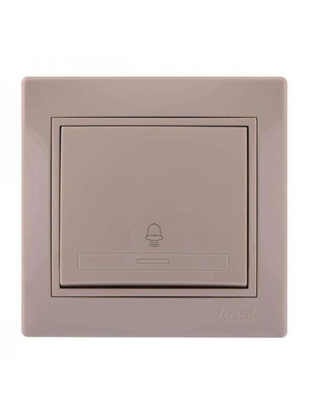 Кнопка звонка Mira 701-0303-103 LEZARD кремовая Кнопка звонка Mira 701-0303-103 LEZARD кремовая