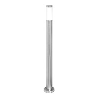 светильник садово-парковый DELUX POLE 01100 E27 нерж.сталь IP 44 - (90011346)