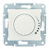 Світлорегулятор поворотний ємнісний, 230 В, 25-325 Вт/ВА Sedna SDN2200623 слонова кістка