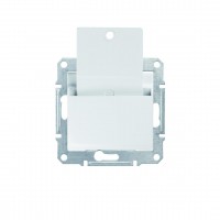 Карточный выключатель 10 A  Sedna SDN1900121 белый